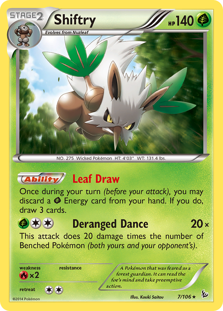 Shiftry (7/106) [XY: Flashfire] | Exor Games Summserside