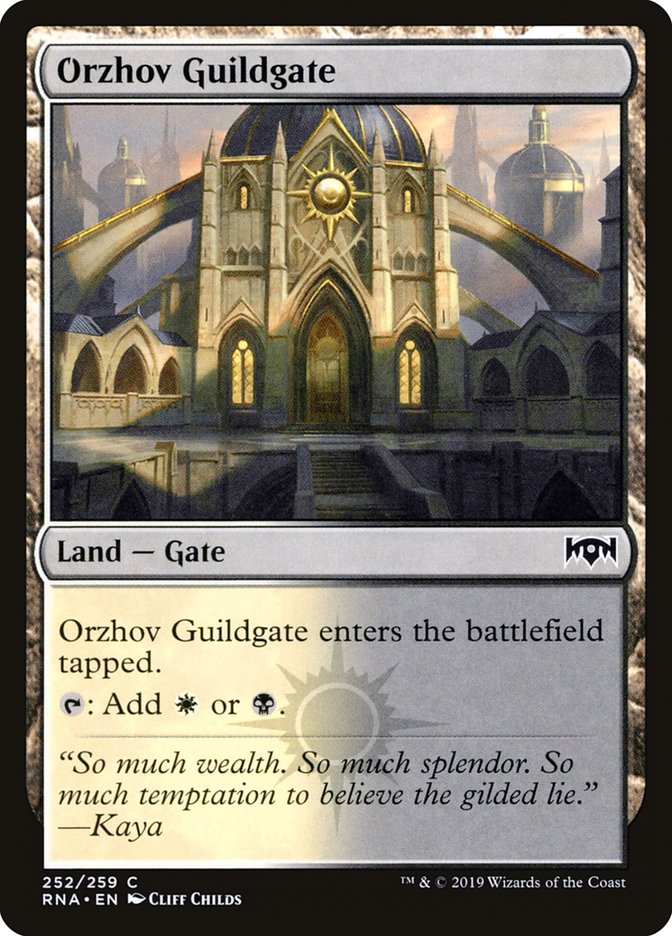 Orzhov Guildgate (252/259) [Ravnica Allegiance] | Exor Games Summserside