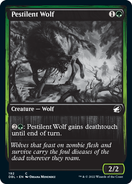 Pestilent Wolf [Innistrad: Double Feature] | Exor Games Summserside