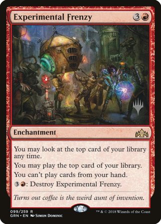 Experimental Frenzy [Guilds of Ravnica Promos] | Exor Games Summserside