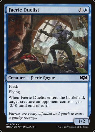 Faerie Duelist [Ravnica Allegiance] | Exor Games Summserside