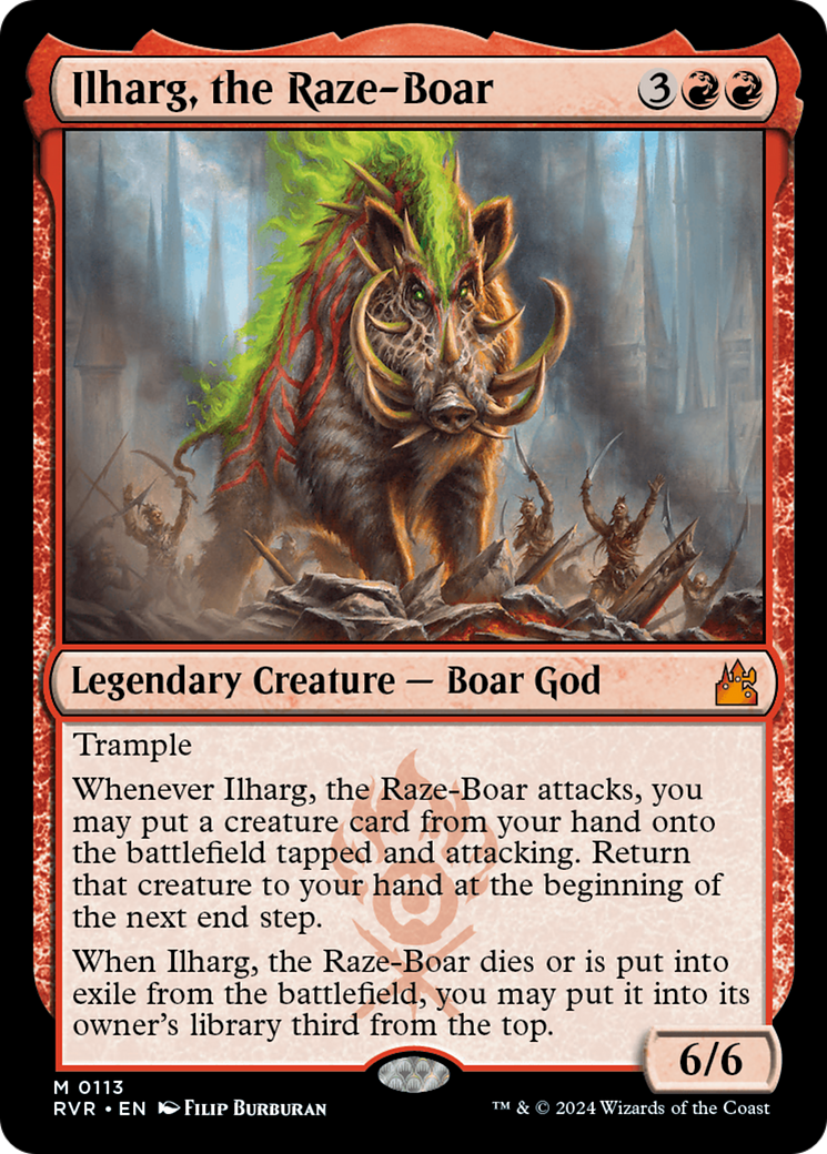 Ilharg, the Raze-Boar [Ravnica Remastered] | Exor Games Summserside