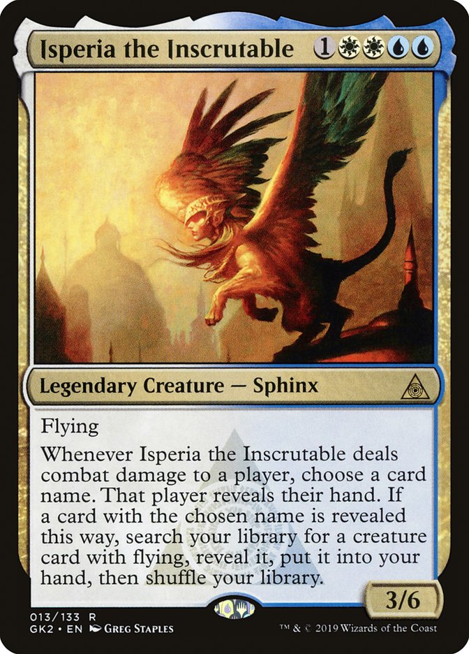 Isperia the Inscrutable [Ravnica Allegiance Guild Kit] | Exor Games Summserside