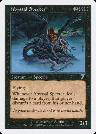 Abyssal Specter [Seventh Edition] | Exor Games Summserside