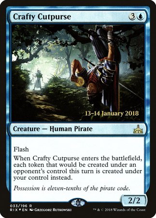 Crafty Cutpurse [Rivals of Ixalan Promos] | Exor Games Summserside