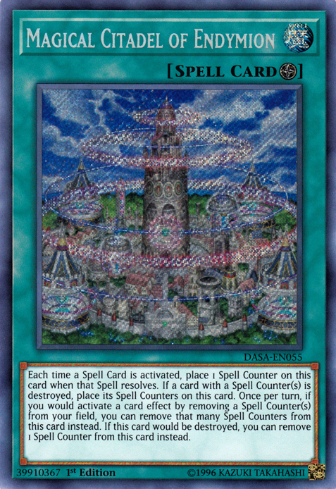 Magical Citadel of Endymion [DASA-EN055] Secret Rare | Exor Games Summserside