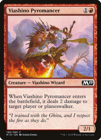 Viashino Pyromancer [Core Set 2019] | Exor Games Summserside