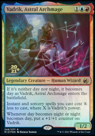 Vadrik, Astral Archmage [Innistrad: Midnight Hunt Prerelease Promos] | Exor Games Summserside