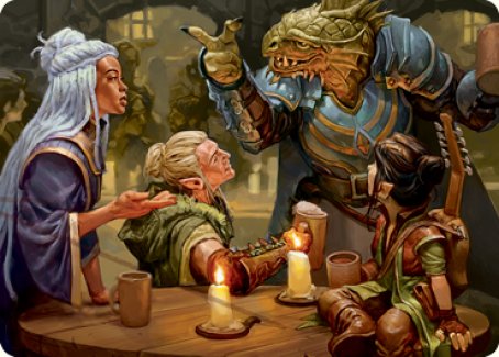 You Meet in a Tavern Art Card [Dungeons & Dragons: Adventures in the Forgotten Realms Art Series] | Exor Games Summserside