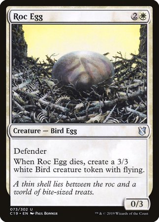 Roc Egg [Commander 2019] | Exor Games Summserside