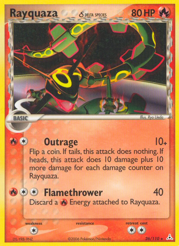 Rayquaza (26/110) (Delta Species) [EX: Holon Phantoms] | Exor Games Summserside