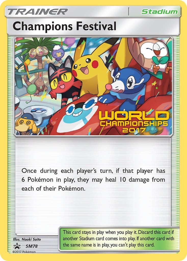 Champions Festival (SM78) (2017 Quarter Finalist) [Sun & Moon: Black Star Promos] | Exor Games Summserside