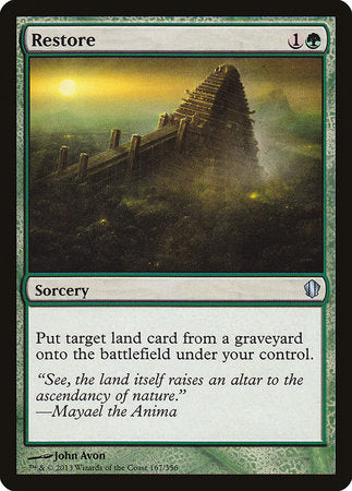 Restore [Commander 2013] | Exor Games Summserside