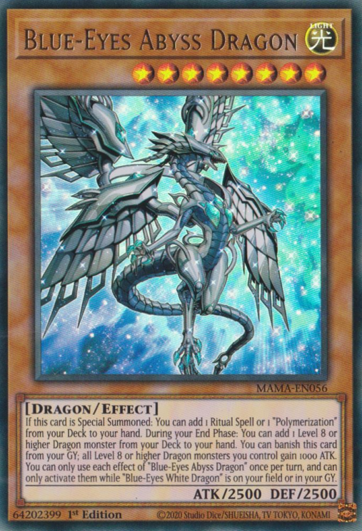 Blue-Eyes Abyss Dragon [MAMA-EN056] Ultra Rare | Exor Games Summserside