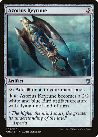 Azorius Keyrune [Commander Anthology] | Exor Games Summserside