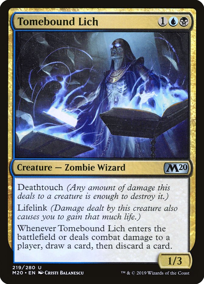 Tomebound Lich [Core Set 2020] | Exor Games Summserside