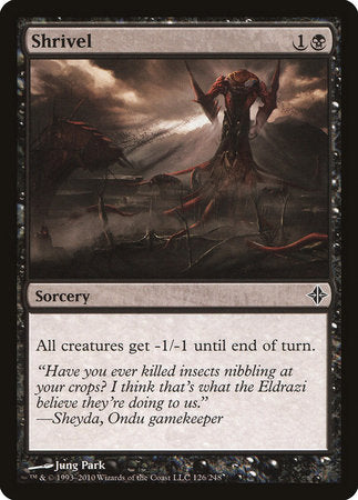 Shrivel [Rise of the Eldrazi] | Exor Games Summserside