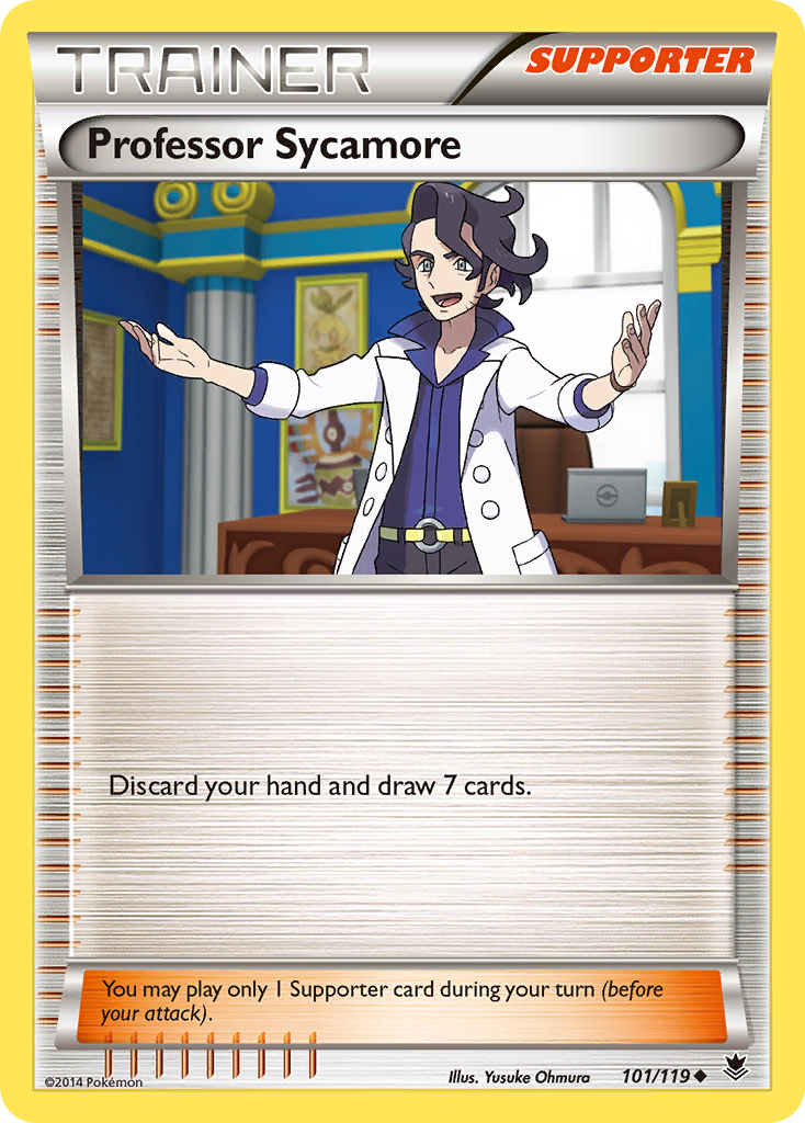 Professor Sycamore (101/119) [XY: Phantom Forces] | Exor Games Summserside