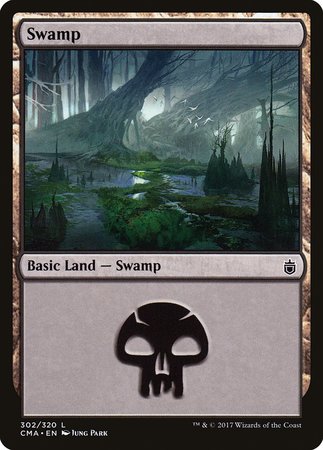 Swamp (302) [Commander Anthology] | Exor Games Summserside