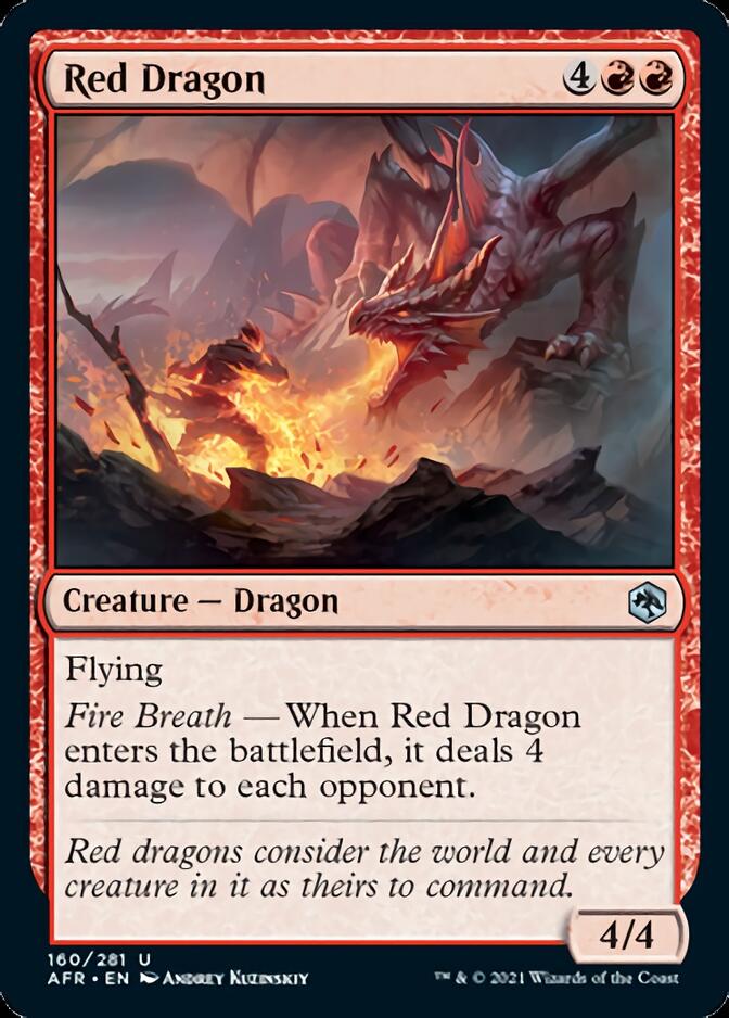 Red Dragon [Dungeons & Dragons: Adventures in the Forgotten Realms] | Exor Games Summserside