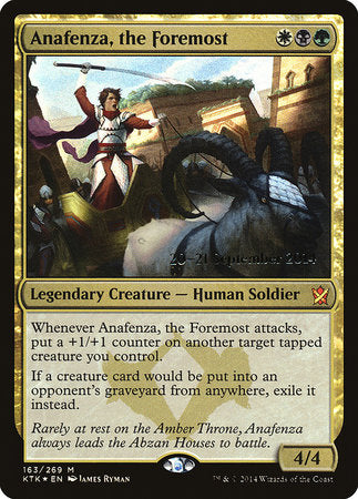 Anafenza, the Foremost [Khans of Tarkir Promos] | Exor Games Summserside