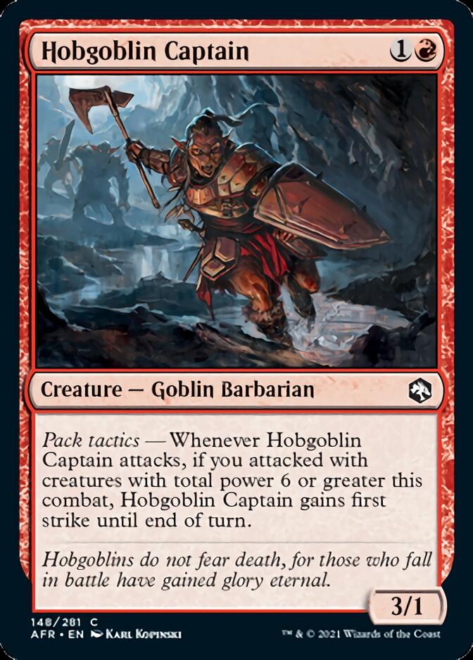 Hobgoblin Captain [Dungeons & Dragons: Adventures in the Forgotten Realms] | Exor Games Summserside