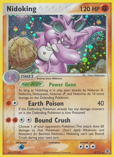 Nidoking (8/112) [EX: FireRed & LeafGreen] | Exor Games Summserside