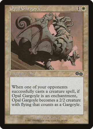 Opal Gargoyle [Urza's Saga] | Exor Games Summserside