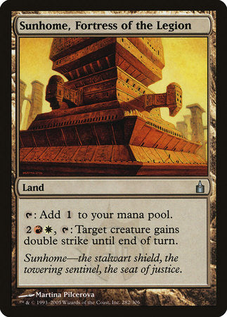 Sunhome, Fortress of the Legion [Ravnica: City of Guilds] | Exor Games Summserside
