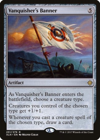 Vanquisher's Banner [Ixalan Promos] | Exor Games Summserside