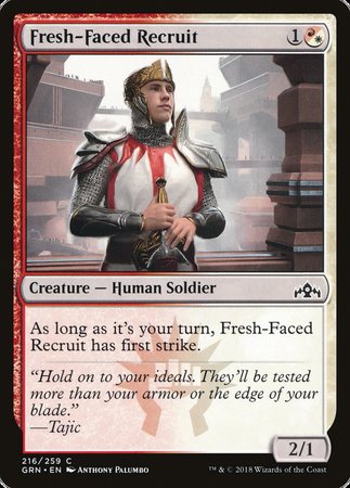 Fresh-Faced Recruit [Guilds of Ravnica] | Exor Games Summserside