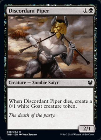 Discordant Piper [Theros Beyond Death] | Exor Games Summserside