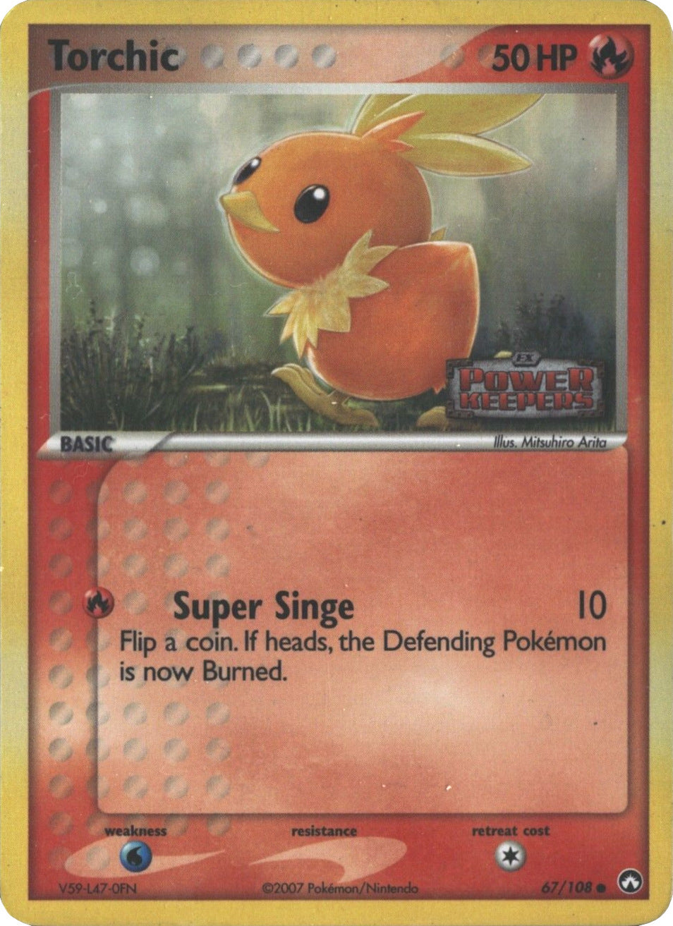 Torchic (67/108) (Stamped) [EX: Power Keepers] | Exor Games Summserside