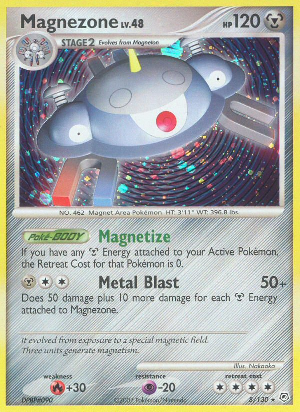 Magnezone (8/130) [Diamond & Pearl: Base Set] | Exor Games Summserside