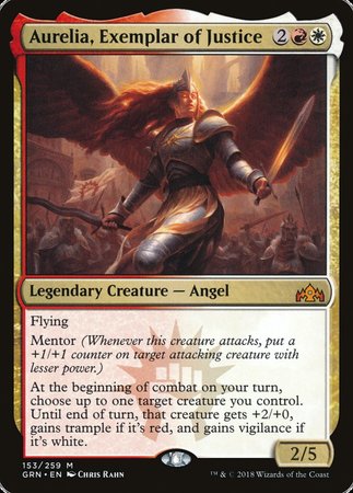 Aurelia, Exemplar of Justice [Guilds of Ravnica] | Exor Games Summserside