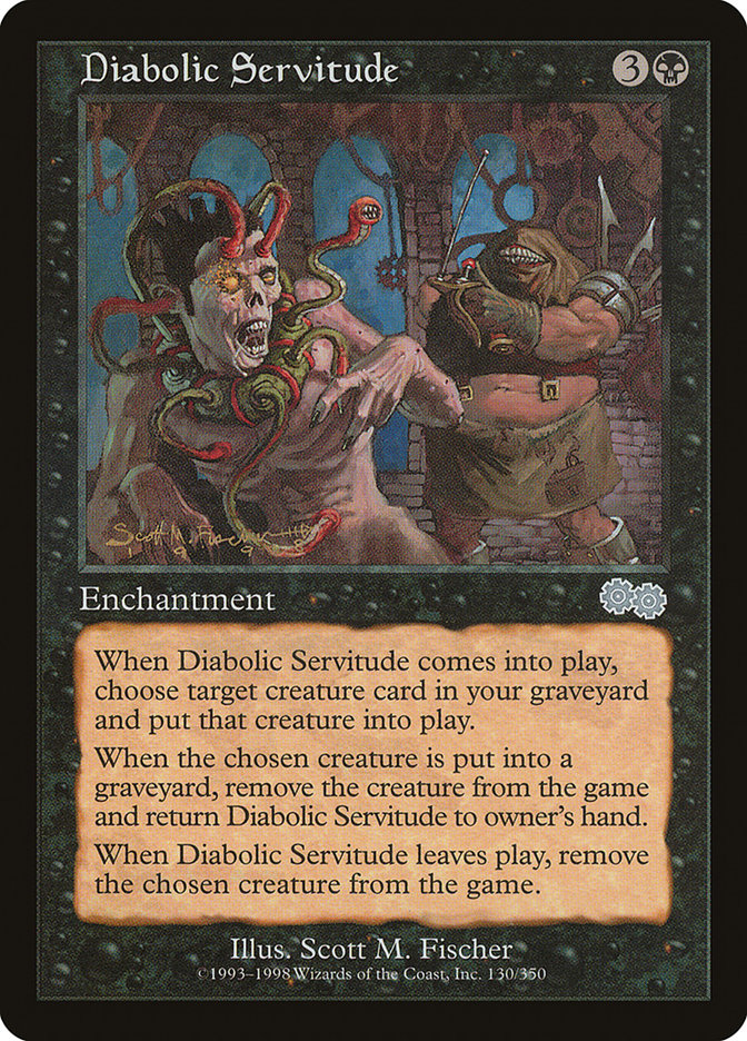 Diabolic Servitude [Urza's Saga] | Exor Games Summserside