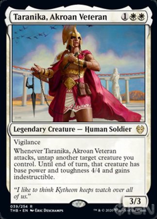 Taranika, Akroan Veteran [Theros Beyond Death] | Exor Games Summserside