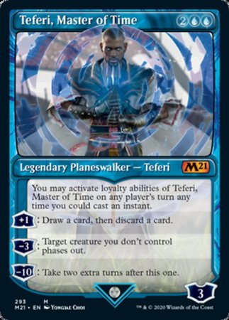 Teferi, Master of Time (Showcase) (293) [Core Set 2021] | Exor Games Summserside