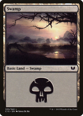 Swamp (333) [Commander 2015] | Exor Games Summserside