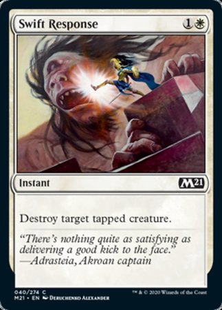 Swift Response [Core Set 2021] | Exor Games Summserside