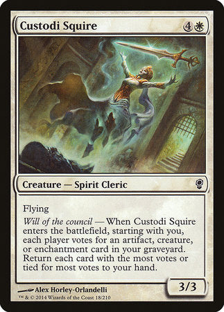 Custodi Squire [Conspiracy] | Exor Games Summserside