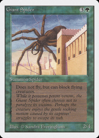 Giant Spider [Unlimited Edition] | Exor Games Summserside