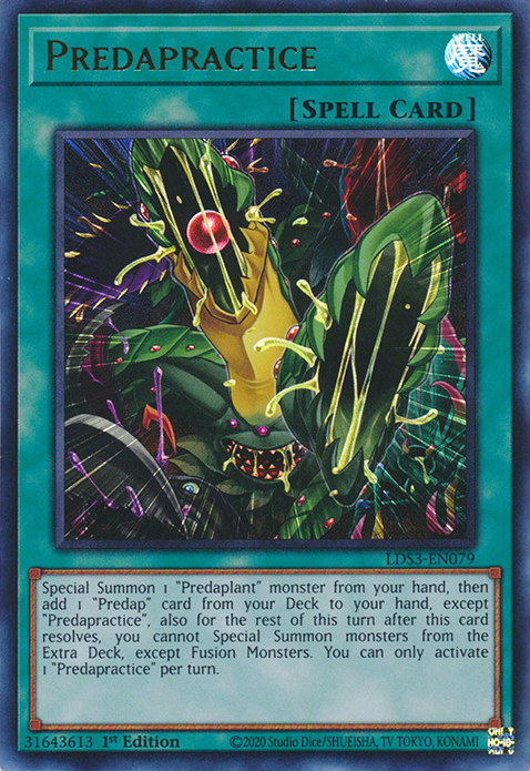 Predapractice [LDS3-EN079] Ultra Rare | Exor Games Summserside