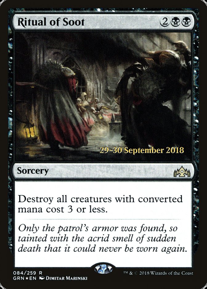 Ritual of Soot  [Guilds of Ravnica Prerelease Promos] | Exor Games Summserside