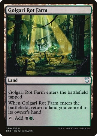 Golgari Rot Farm [Commander 2018] | Exor Games Summserside