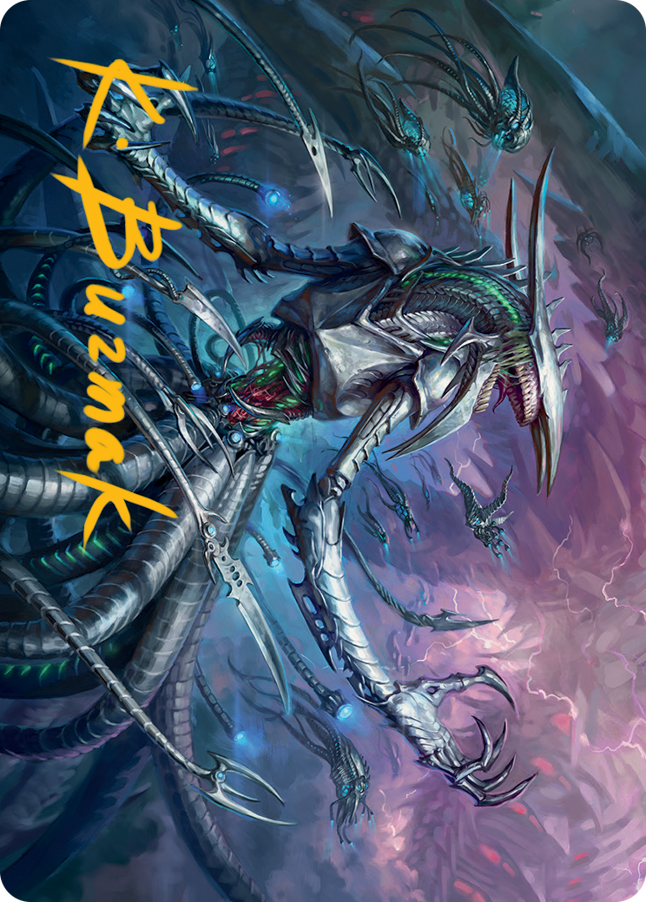 Jin-Gitaxias Art Card (Gold-Stamped Signature) [March of the Machine Art Series] | Exor Games Summserside