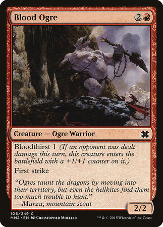 Blood Ogre [Modern Masters 2015] | Exor Games Summserside