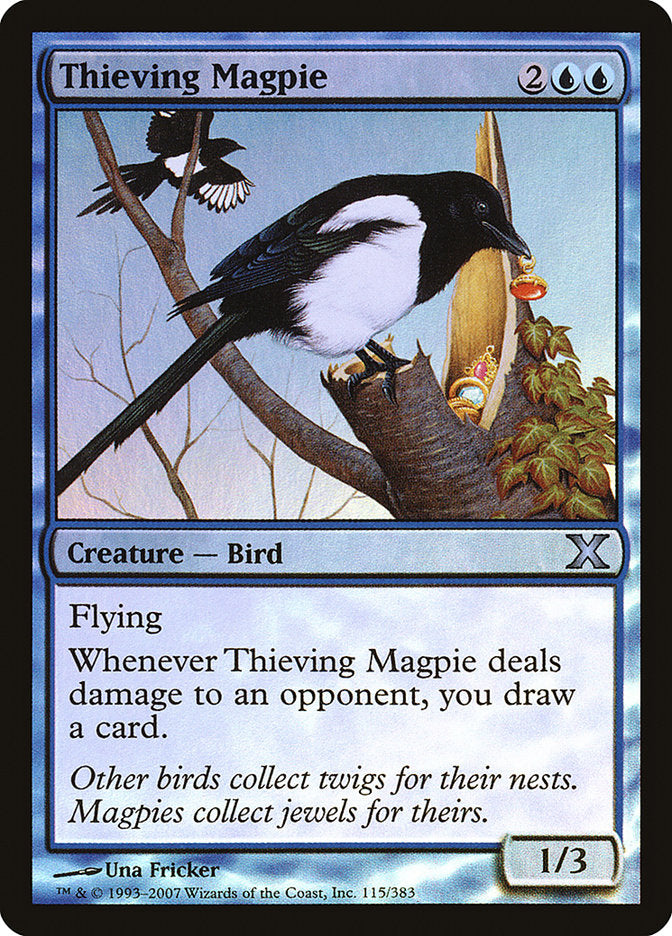 Thieving Magpie (Premium Foil) [Tenth Edition] | Exor Games Summserside