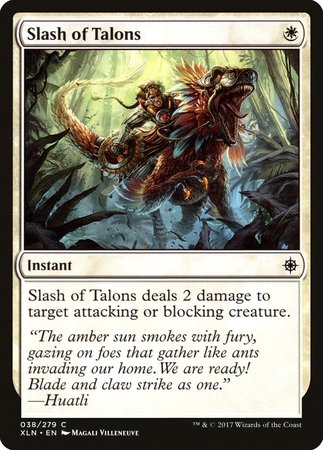 Slash of Talons [Ixalan] | Exor Games Summserside