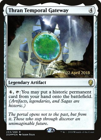 Thran Temporal Gateway [Dominaria Promos] | Exor Games Summserside